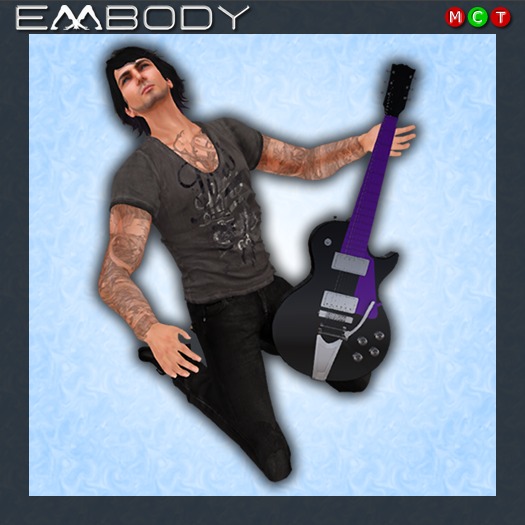 Embody Prop Pose M SK8R 1 with prop skateboard