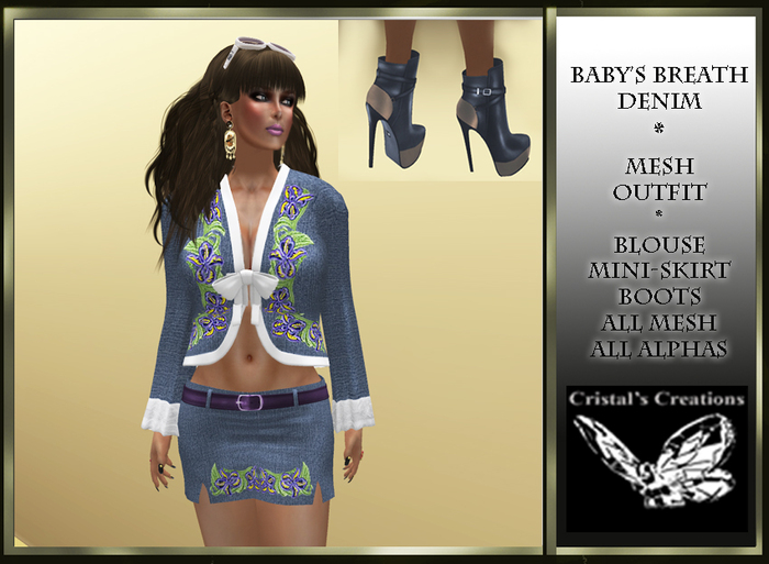 BABYS BREATH DENIM