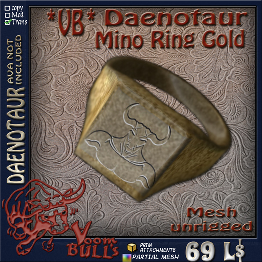 *VB* Daenotaur - Mino Ring Gold
