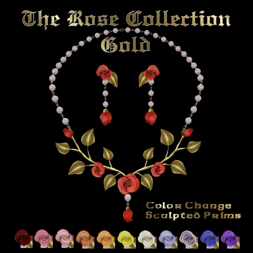 Ashira's Rose Collection - Gold