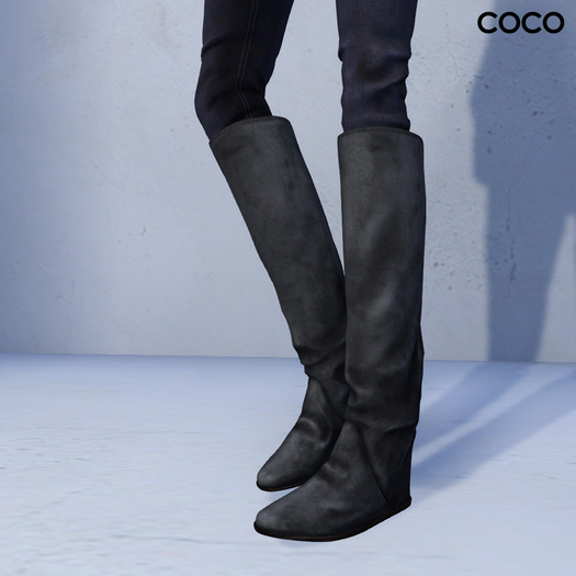 *COCO*_KneeBoots_Black