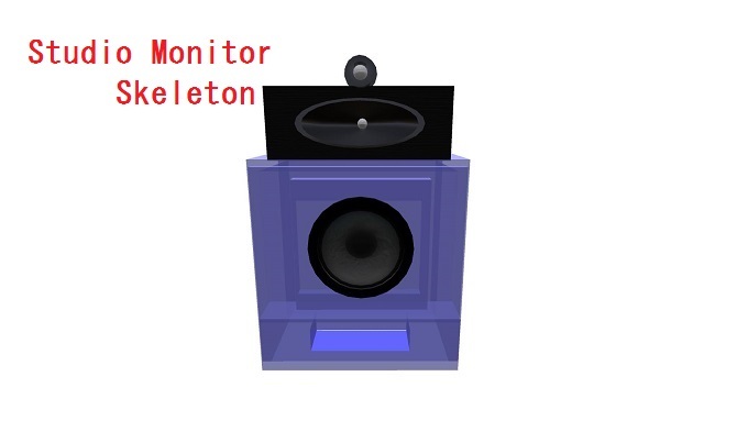 Studio Monitor Speaker  Skeleton 1