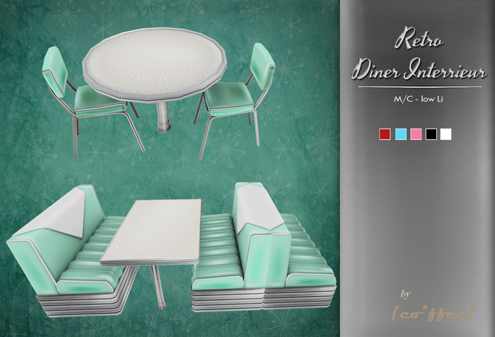 co*ffee Retro Diner Interieur
