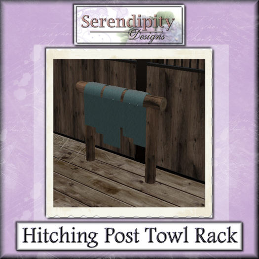 Serendipity Designs - Hitching Post Towel Rack