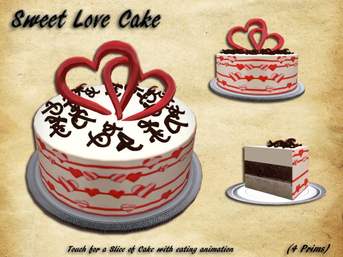 Sweet Love Cake