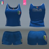 ITALY - female top + shorts (MESH)