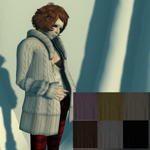 SOUP  knit cardi /DEMO