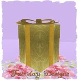 ~Golden Elegance Wedding Gift Box~ *TOUCH ME*