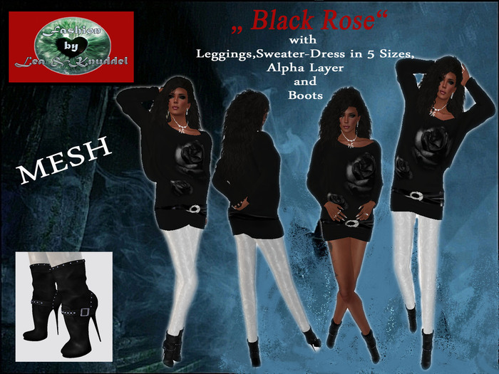 .::L&K::. Black Rose