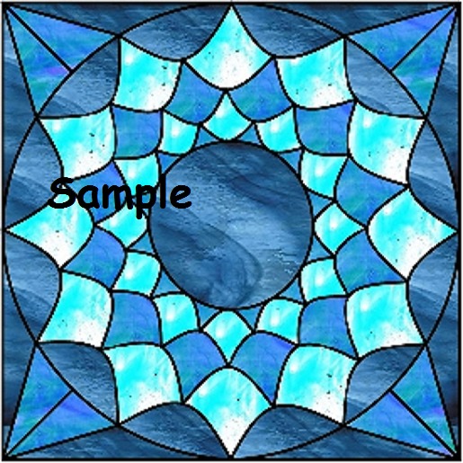 Aqua Star Texture png