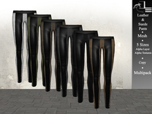DE Designs - Suede and Leather Pants - Multipack