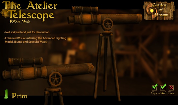 ~*GOD*~ The Atelier - Telescope