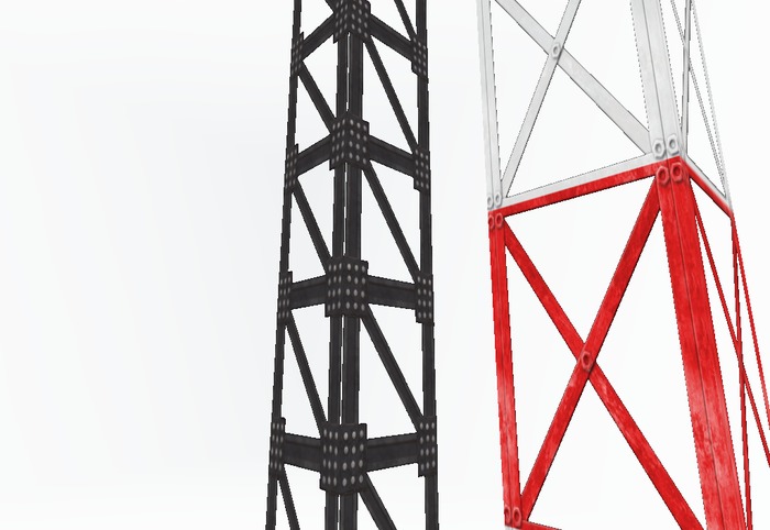 [BOX] 2 ESTRUTURE RED AND BLACK+TEXTURE (( FULL PERM ))