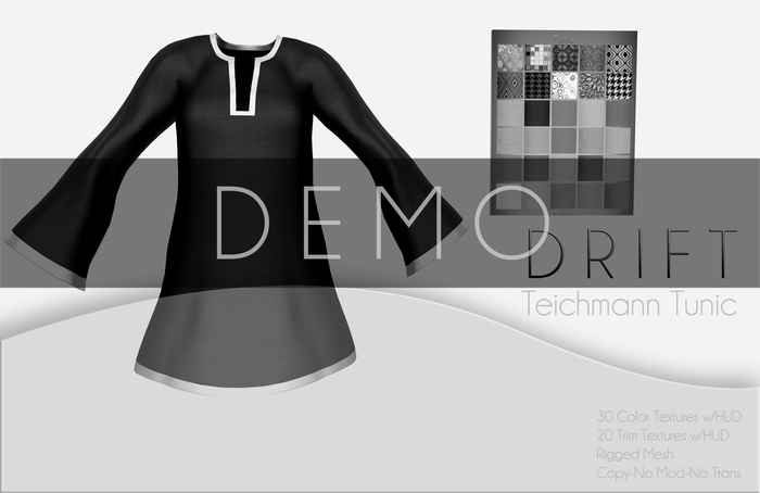 DRIFT Flirtini Dress [MESH] Lacey w/Color Change HUD