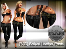 [RAD] Spiked Leather Pants