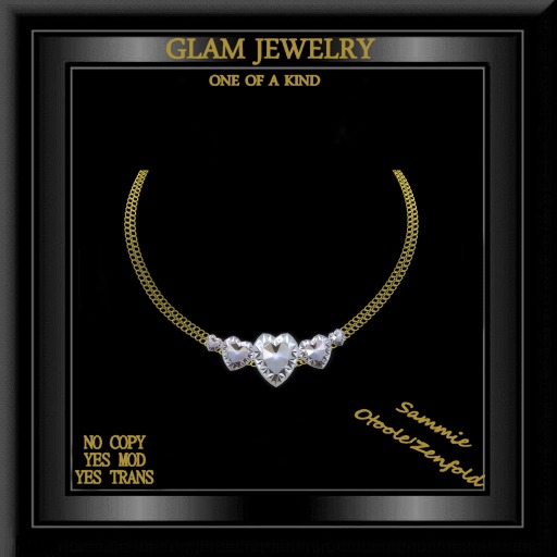 True Diamond Double Chain Gold Boxed