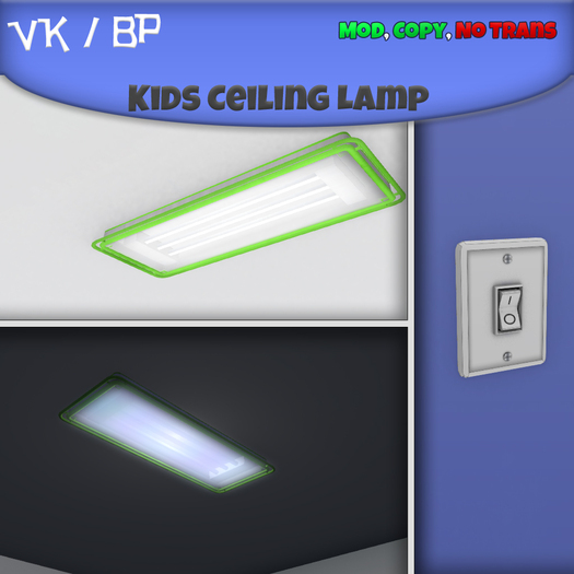 ~VK/BP~ Ceiling Lamp Green