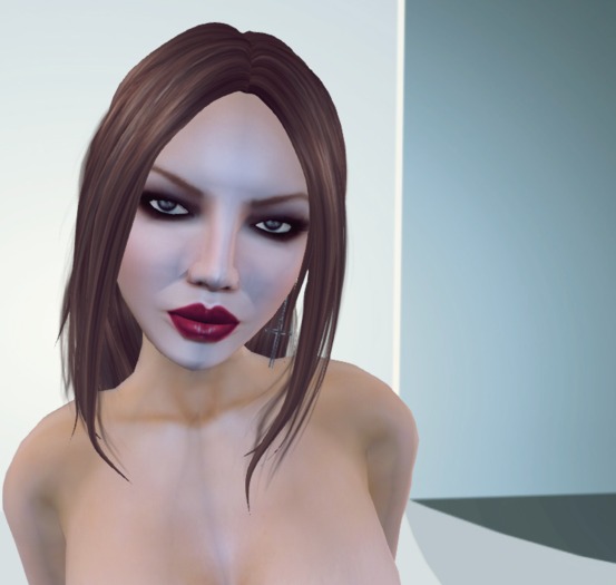 letitia skin red lips