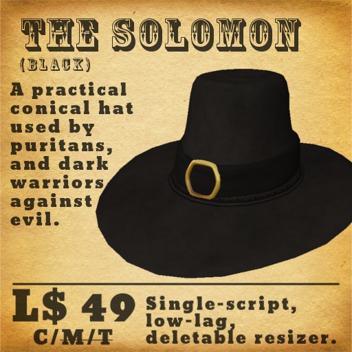 The Solomon (black)