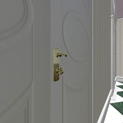 Door Handle 1 - Double Side - Key