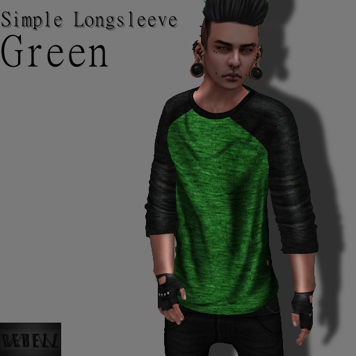 REBELL Simple Longsleeve - Green