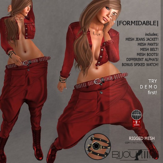 PROMO [Bijou]. Formidable! . "RED edition!"
