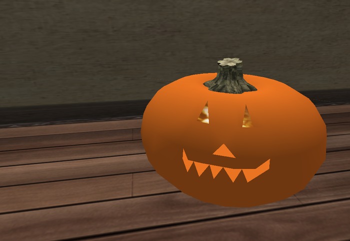 calabaza de halloween  con fuego 2