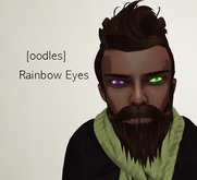 [oodles] Yeux Scriptés Arc-en-Ciel – Yeux Avatar Psychédéliques et Uniques