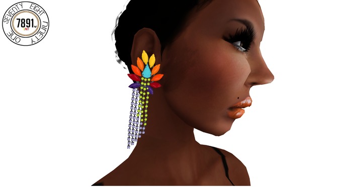 [7891.] Rokoco Earrings - 1.0 (W\Resize)
