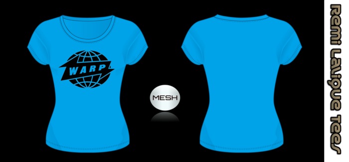[RL] Ladies Warp Tees Skyblue + Yellow (2 Colour Pack)