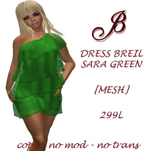 VESTIDO BREIL SARA GREEN