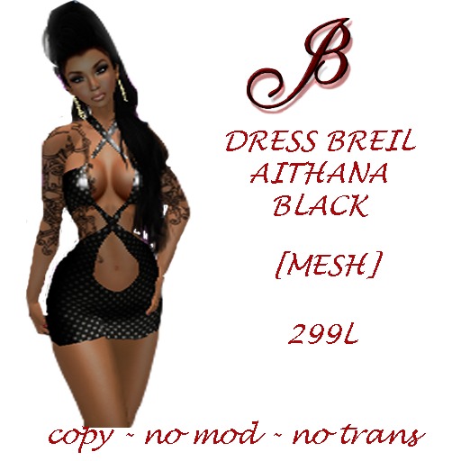 VESTIDO BREIL AITHANA BLACK