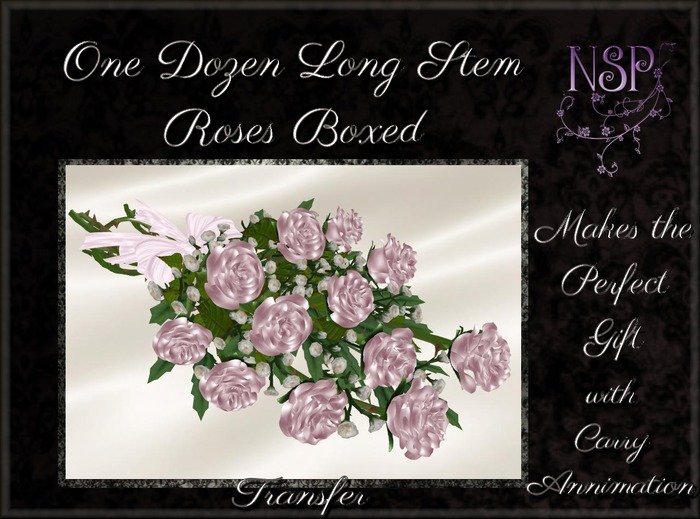NSP Heather Rose Arm Bouquet (boxed)