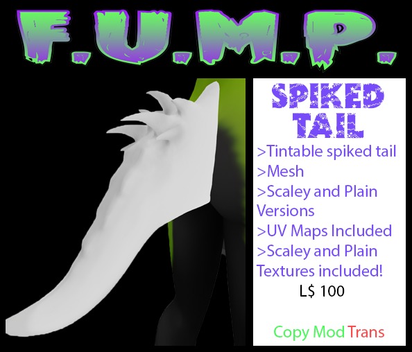 Spikey dragon tail