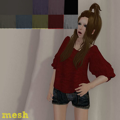 SOUP  sweater knit /DEMO