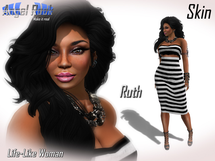 Angel Rock Skin RUTH BRONZE PEACH FAT PACK DEMO