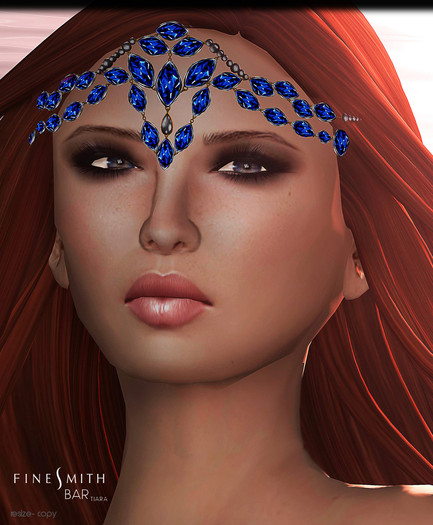 FINESMITH BAR tiara sapphire