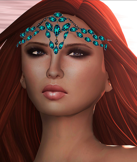 FINESMITH BAR tiara aquamarine