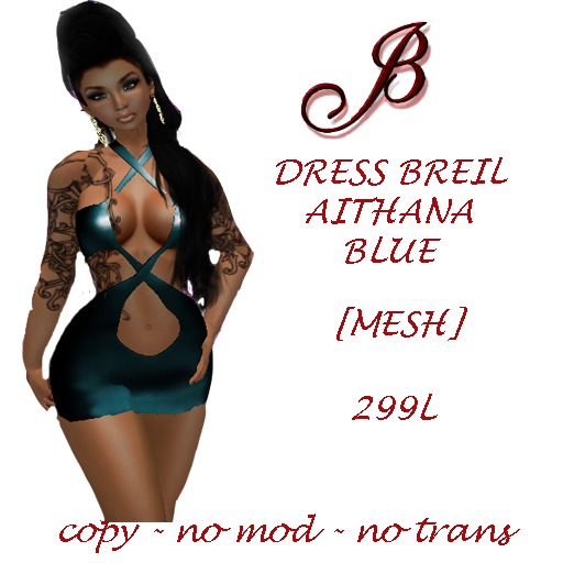 VESTIDO BREIL AITHANA BLUE
