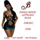 VESTIDO BREIL AITHANA BLUE