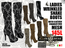 Mesh Head - High Top Skull Sneakers With Resizer & Hud