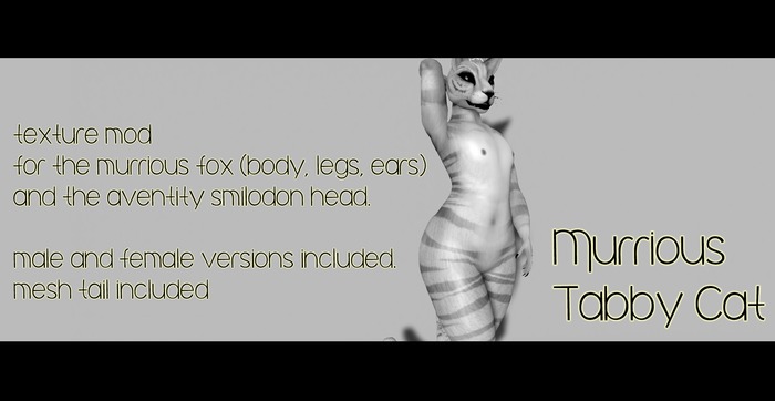 [Murrious] - Tabby Cat Mod (Cream)