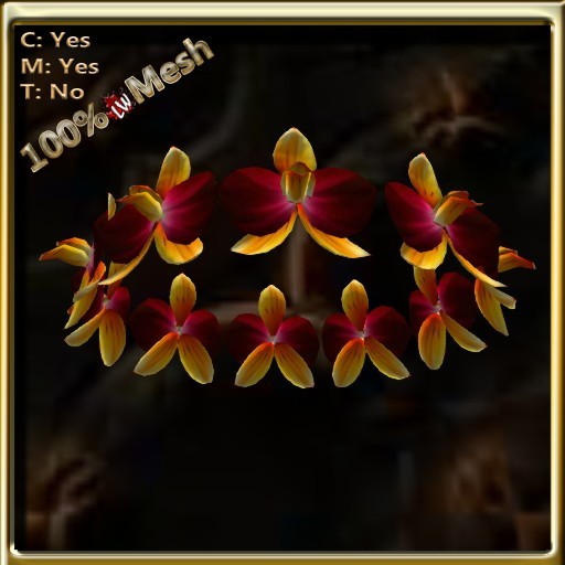 LW_OrchidChokerRedYellowMesh
