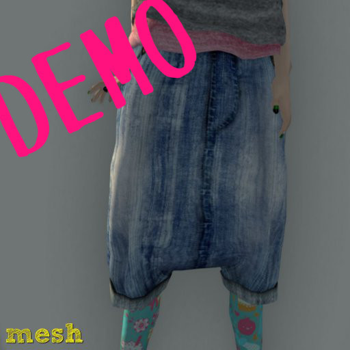 SOUP  half denim (DEMO