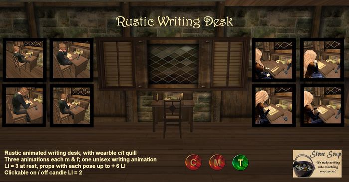 Rustic Writing Desk