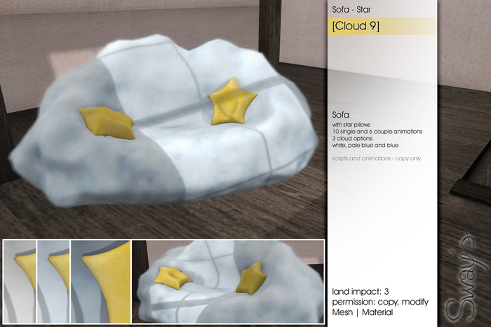 Sway's [cloud 9] Sofa - Star