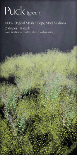 *alirium* Puck : green