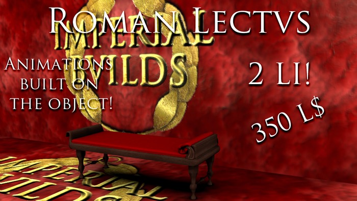Roman Lectus Red