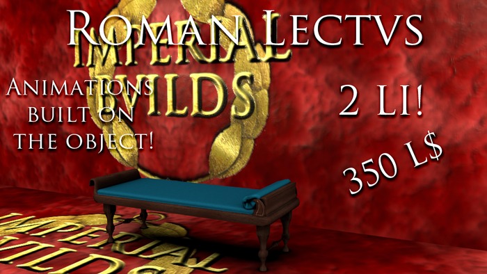 Roman Lectus Mesh Blue DEMO