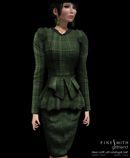 FINESMITH girlfriend green